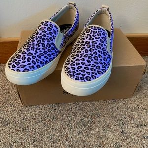 COPY - Sperry slip on shoes. Brand new. Cheetah print